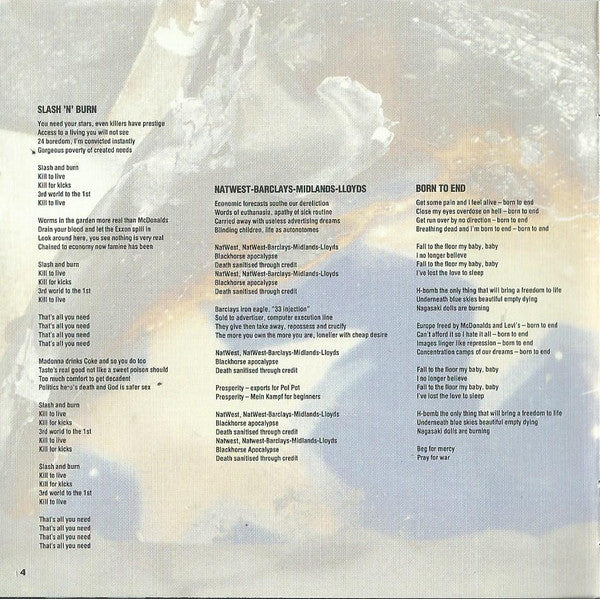 Manic Street Preachers : Generation Terrorists (Album,Stereo)