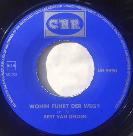 Bert Van Delden : Spiel Zigeuner (7",45 RPM,Single)