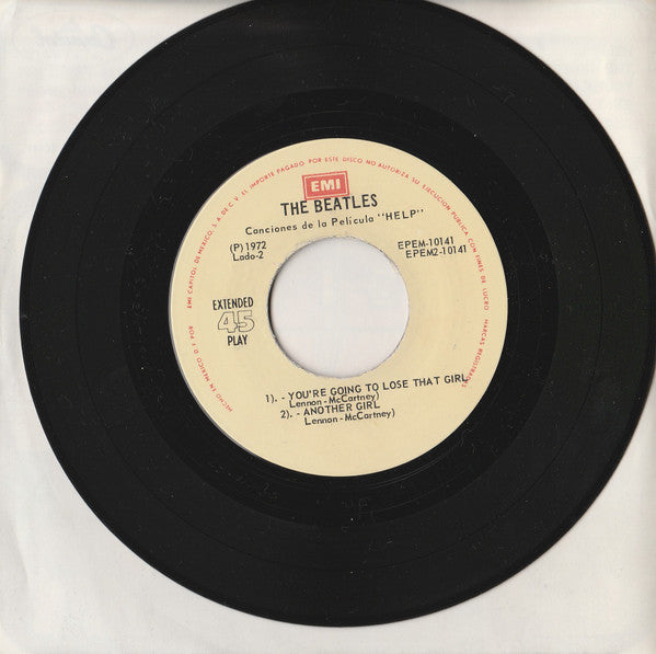 Beatles, The : Help! (7",45 RPM,EP)