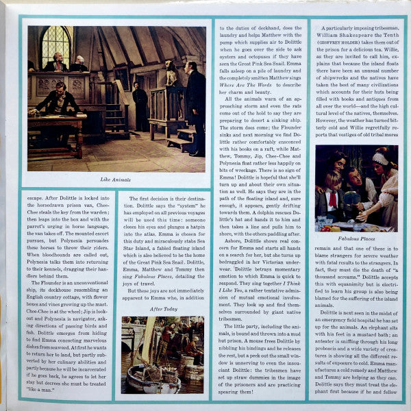 Leslie Bricusse : Doctor Dolittle Original Motion Picture Soundtrack (LP,Stereo)