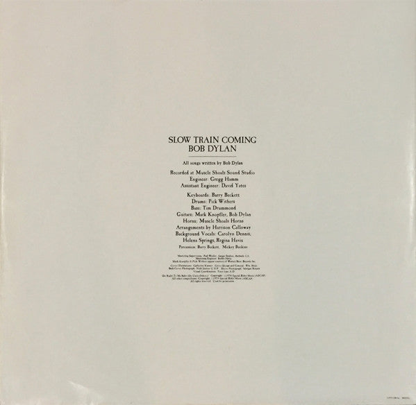 Bob Dylan : Slow Train Coming (LP,Album,Stereo)