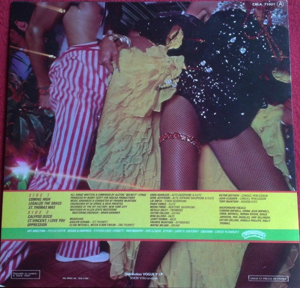 Alston "Beckett" Cyrus : Disco Calypso (LP,Album)