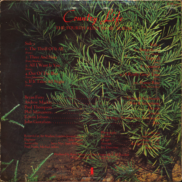 Roxy Music : Country Life (LP,Album,Stereo)