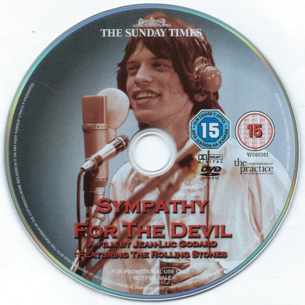 Jean-Luc Godard, Rolling Stones, The : Sympathy For The Devil (DVD-Video,PAL,Promo,Stereo)