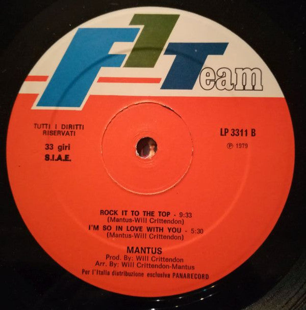 Mantus : Midnight Energy (LP,Album)