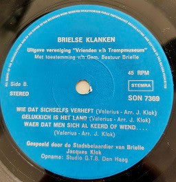Jacques Klok : Brielse Klanken (7",45 RPM,EP)