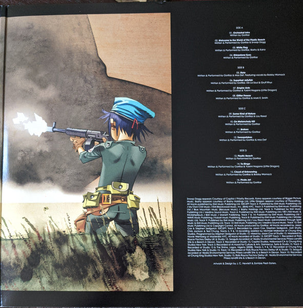Gorillaz : Plastic Beach (LP,Album,Reissue)
