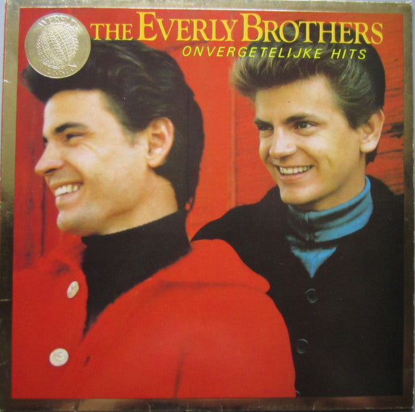 Everly Brothers : The Everly Brothers Onvergetelijke Hits (LP,Compilation,Stereo)