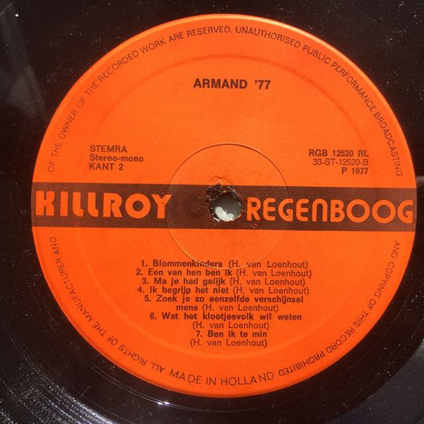 Armand : 77 (LP,Album)