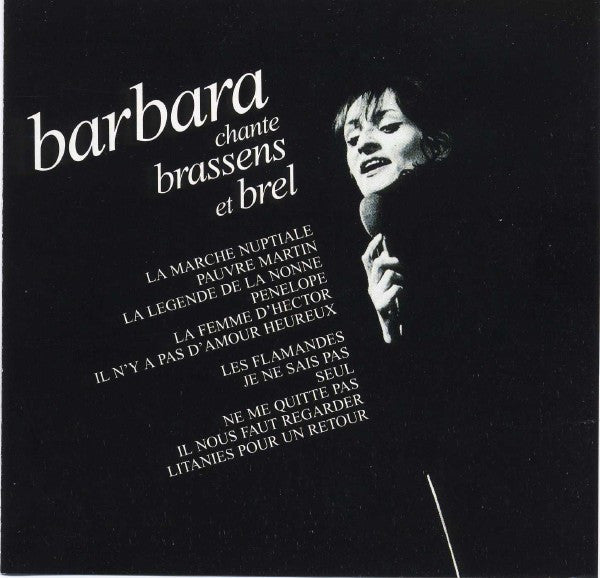 Barbara (5) : Chante Brassens Et Brel (Compilation,Reissue)