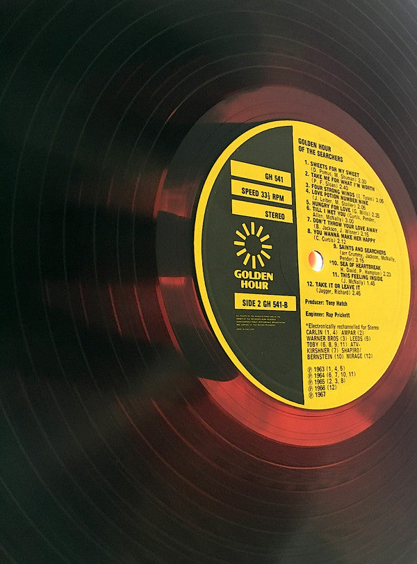 Searchers, The : Golden Hour Of The Searchers (LP,Compilation,Stereo)