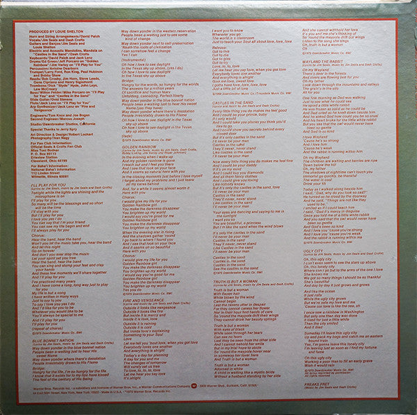 Seals & Crofts : I'll Play For You (LP,Album)