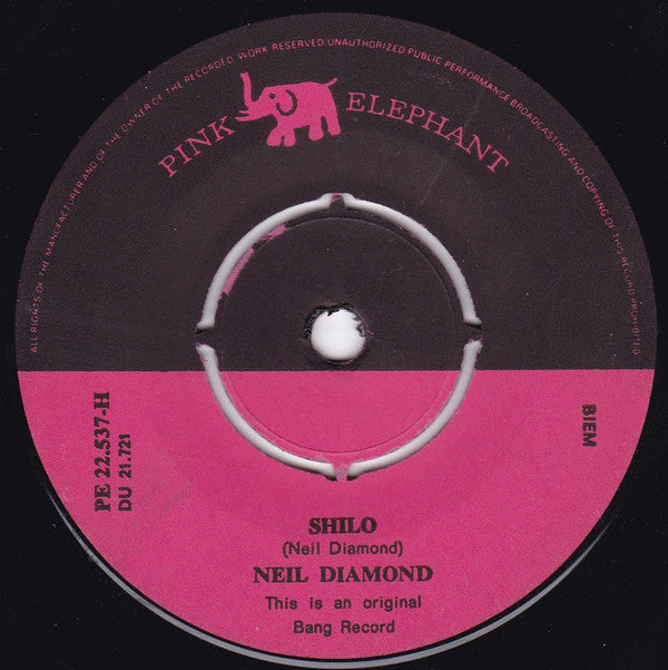 Neil Diamond : Do It / Shilo (7",45 RPM,Single)