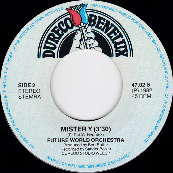 Future World Orchestra : Theme From E.T. (7",45 RPM,Single)