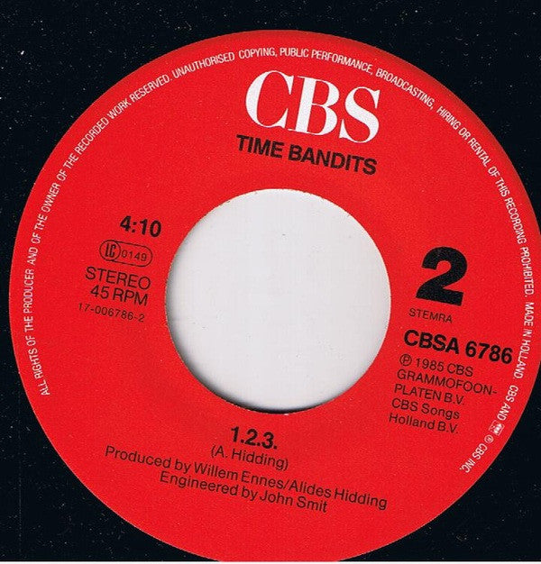 Time Bandits : Only A Fool (7",Single,45 RPM)