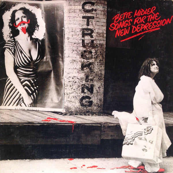 Bette Midler : Songs For The New Depression (LP,Album,Stereo)