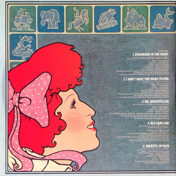 Bette Midler : Songs For The New Depression (LP,Album,Stereo)