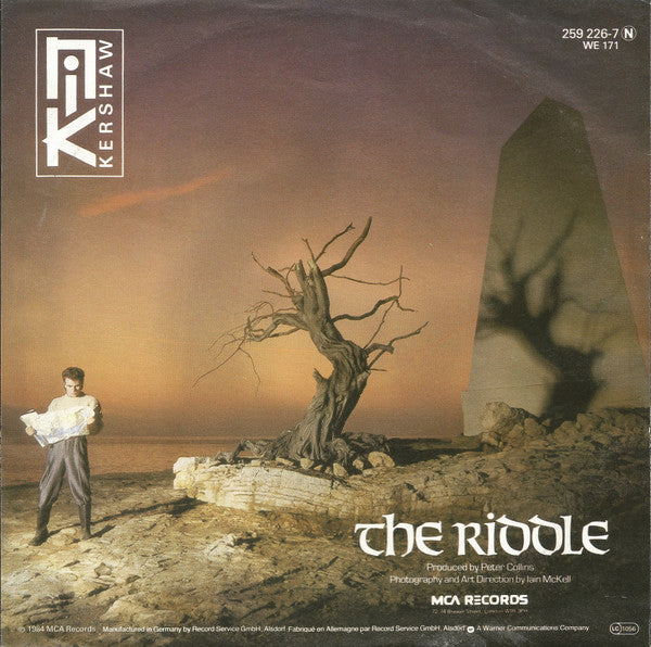 Nik Kershaw : The Riddle (7",45 RPM,Single,Stereo)