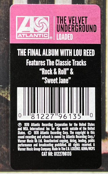 Velvet Underground, The : Loaded (LP,Album,Reissue,Stereo)