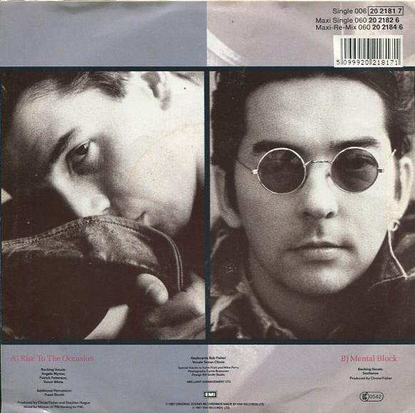 Climie Fisher : Rise To The Occasion (7",45 RPM,Single,Stereo)