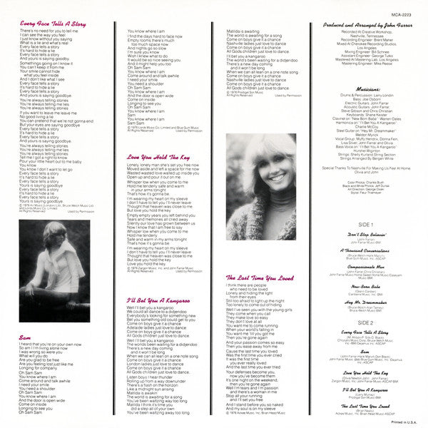 Olivia Newton-John : Don't Stop Believin' (LP, Album, PRC)