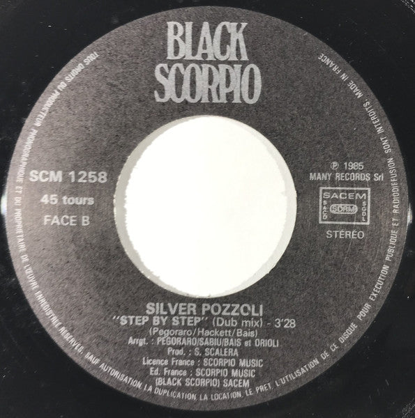 Silvio Pozzoli : Step By Step (7",45 RPM,Stereo)