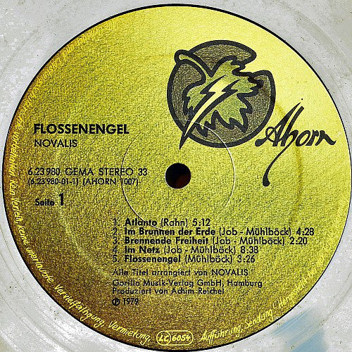 Novalis (3) : Flossenengel (LP,Album)