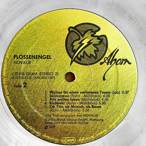Novalis (3) : Flossenengel (LP,Album)