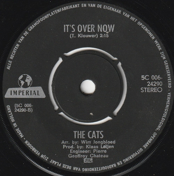 Cats, The : Don't Waste Your Time / It's Over Now (7",45 RPM,Single,Stereo)