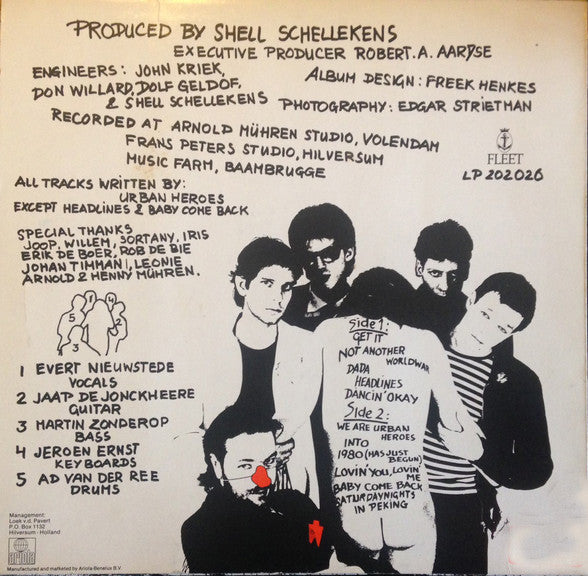 Urban Heroes : Who Said... Urban Heroes (LP,Album)