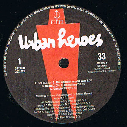 Urban Heroes : Who Said... Urban Heroes (LP,Album)
