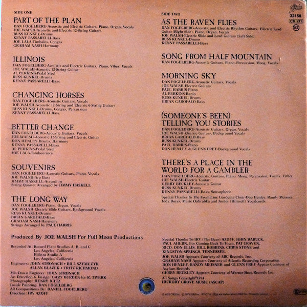 Dan Fogelberg : Souvenirs (LP,Album,Reissue)