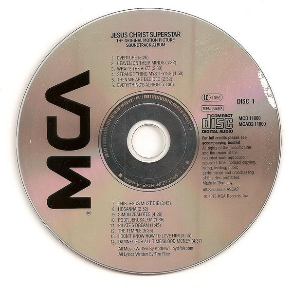 Various : Jesus Christ Superstar (The Original Motion Picture Sound Track Album) (Album,Reissue,Stereo)