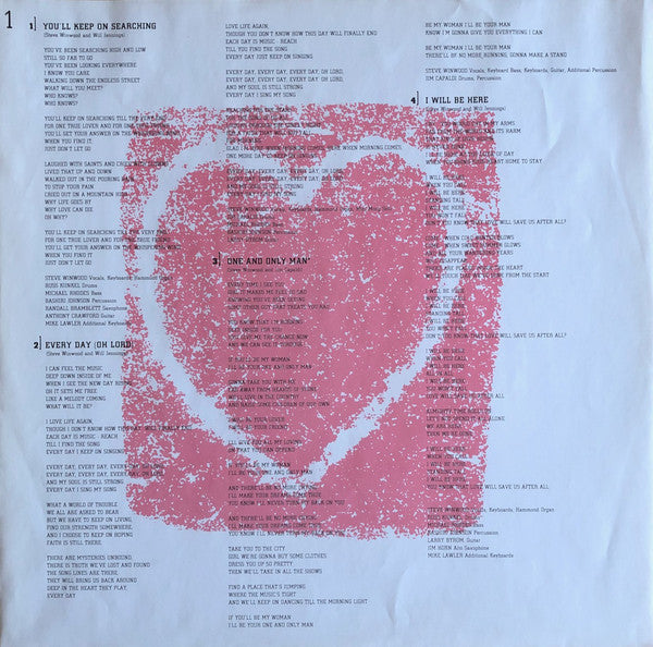 Steve Winwood : Refugees Of The Heart (LP,Album,Stereo)