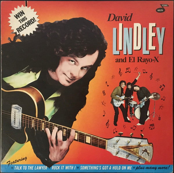 David Lindley And El Rayo-X : Win This Record! (LP,Album,Stereo)
