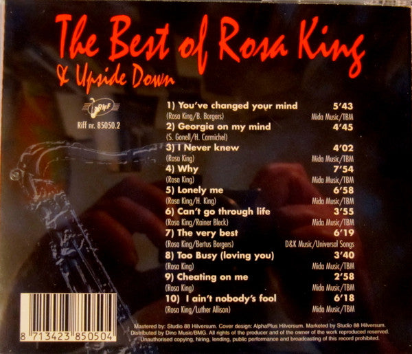 Rosa King & Upside-Down : The Best Of Rosa King & Upside Down (Album,Compilation)