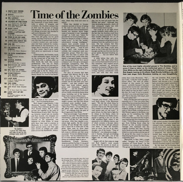Zombies, The : Time Of The Zombies (LP,Compilation)