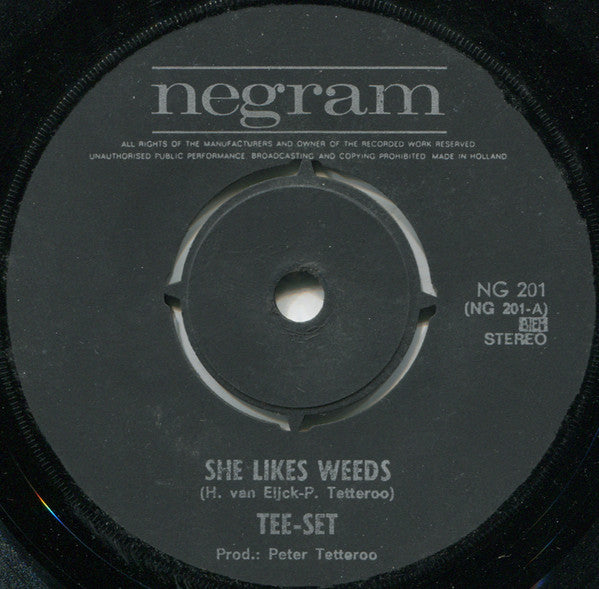 Tee-Set : She Likes Weeds (7",45 RPM,Single)