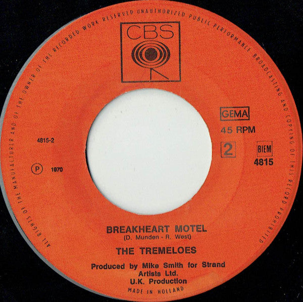 Tremeloes, The : By The Way (7",45 RPM,Single)