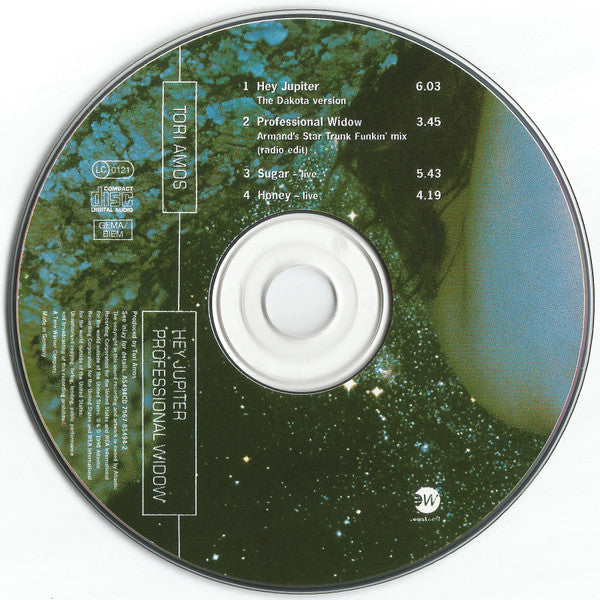 Tori Amos : Hey Jupiter / Professional Widow (Maxi-Single)
