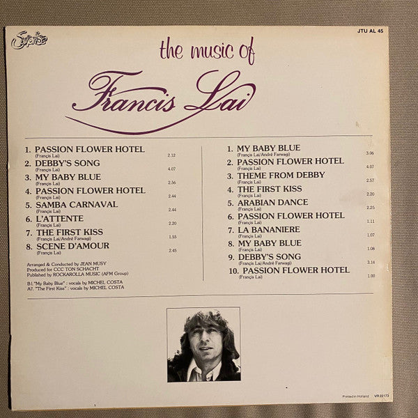 Francis Lai : The Music Of Francis Lai (LP,Compilation,Stereo)