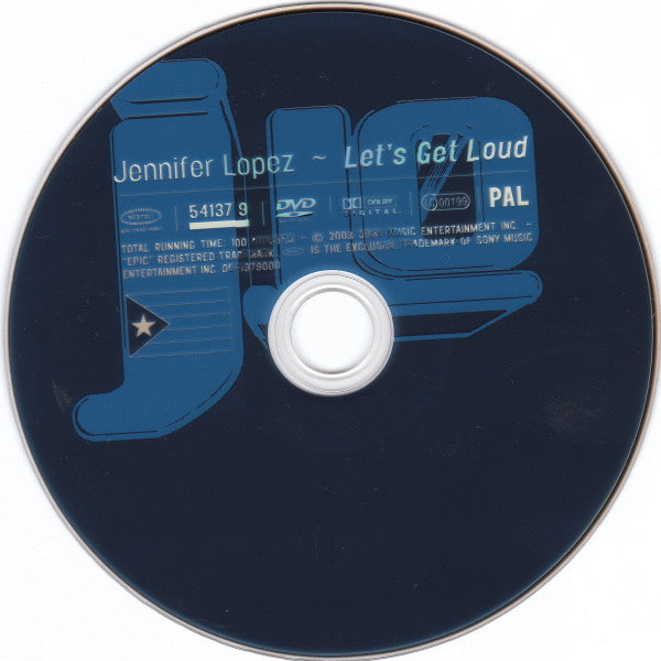 Jennifer Lopez : Let's Get Loud (DVD-Video,PAL)