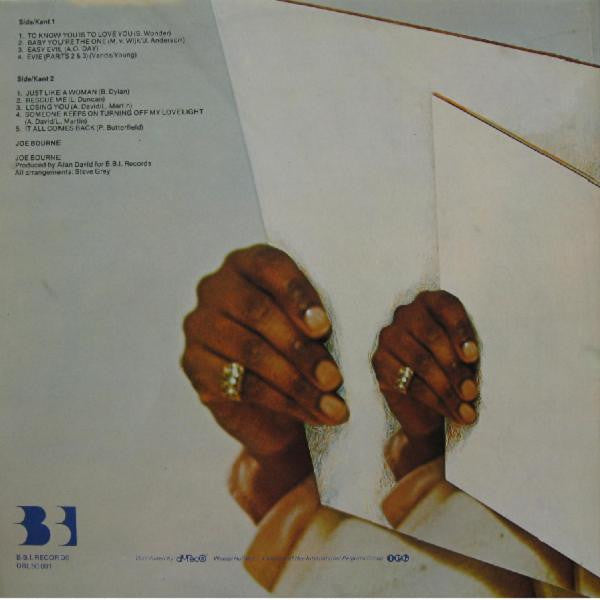 Joe Bourne : It All Comes Back (LP,Album)