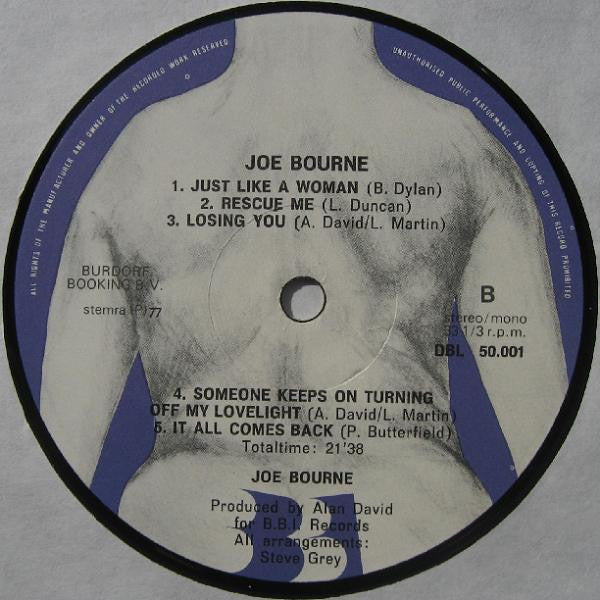 Joe Bourne : It All Comes Back (LP,Album)