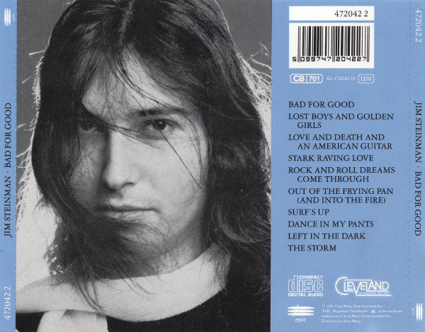 Jim Steinman : Bad For Good (Album,Reissue)