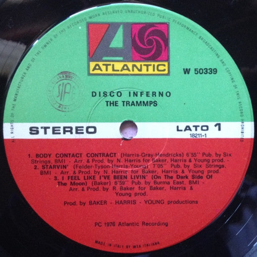 Trammps, The : Disco Inferno (LP,Album)