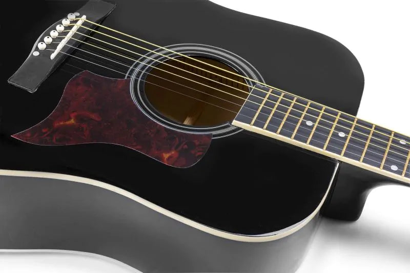 MAX SoloJam Western akoestische gitaar starterset - Zwart