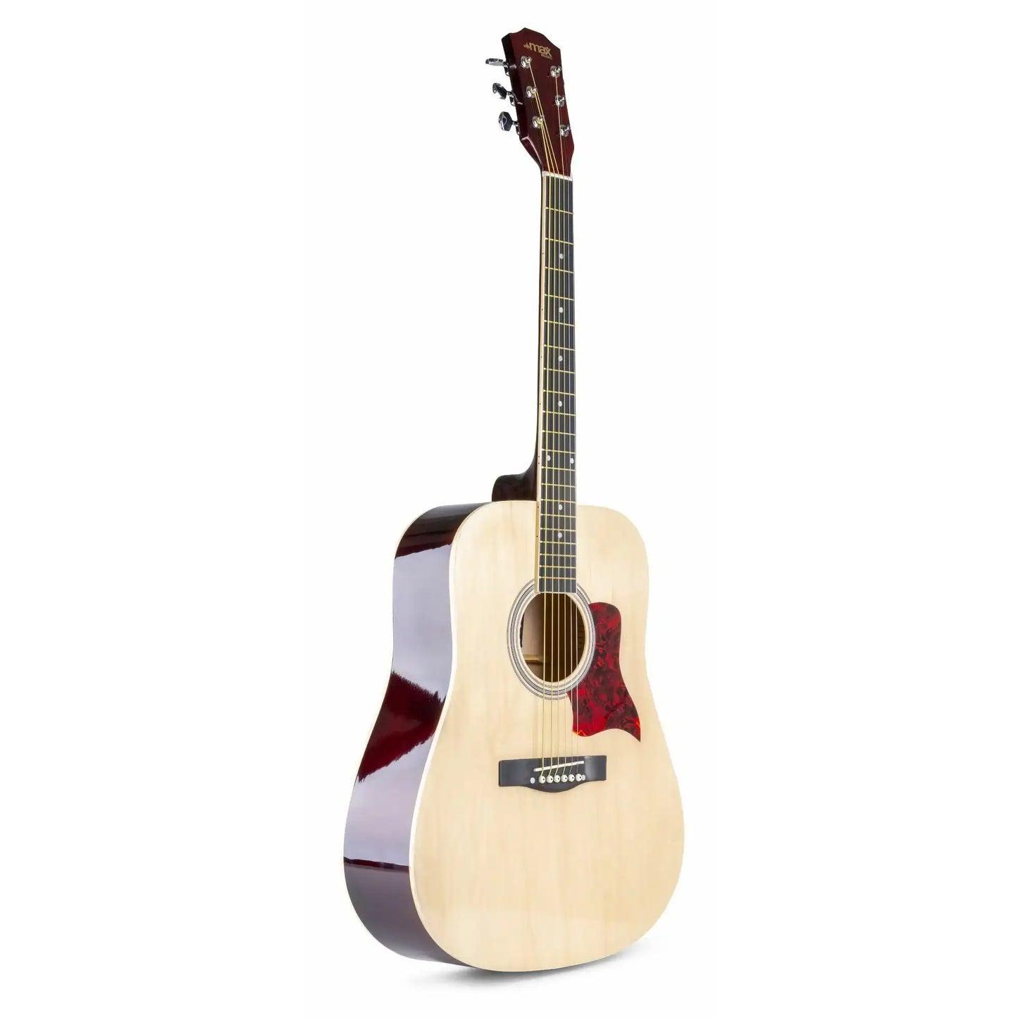 MAX SoloJam Western akoestische gitaar starterset - blank