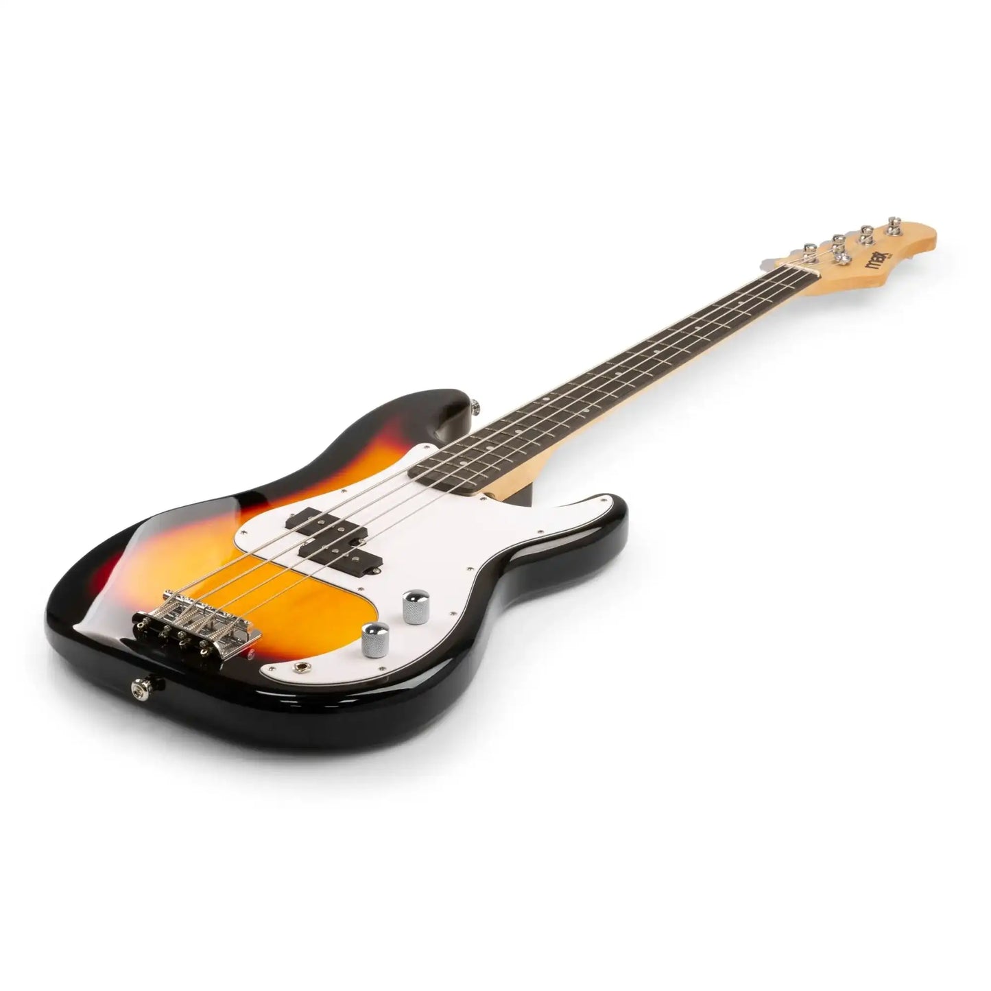 Max Gigkit Basgitaar met 40 Watt versterker - Gitaarstandaard - Gitaartas - Sunburst