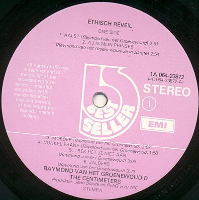 Raymond van het Groenewoud & Centimeters, The : Ethisch Reveil (LP,Album)